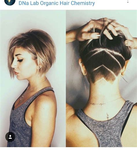 Undercut bob | Hair inspiration short, Hair styles, Undercut hairstyles