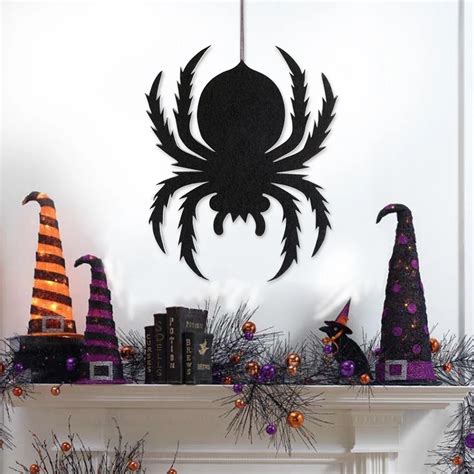 Aliexpress.com : Buy HaHalloween Hanging Spider Spooky Hanging Non woven Wall Door Party ...