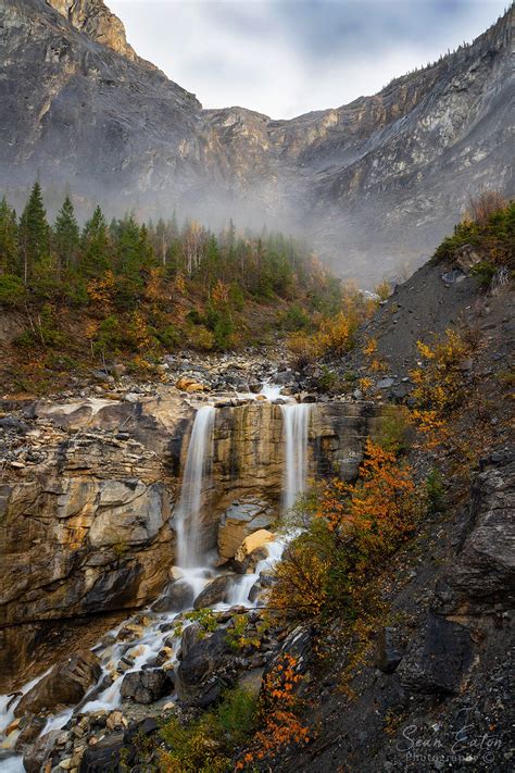 Unnamed Waterfall in Yoho National Park on Behance