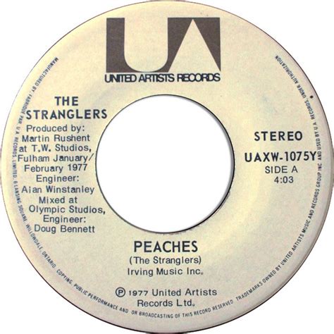 The Stranglers - Peaches (1977, Vinyl) | Discogs