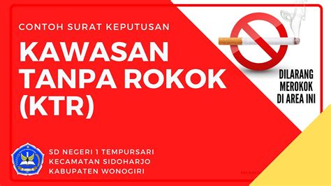 Contoh Sk Kawasan Tanpa Rokok Di Puskesmas Adalah - IMAGESEE