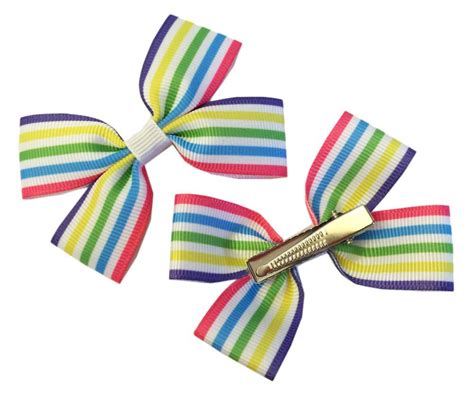 Bows on alligator clips | Handmade hair bows, Bows, Etsy