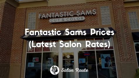 Fantastic Sams Prices 2024 (Get The Best For Less)