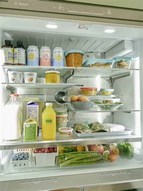 Refrigerator Organization - Spoon Fork Bacon