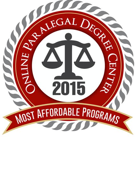 50 Most Affordable Online Paralegal Degree Programs 2015