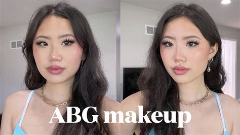 VLOG 🇺🇸 | Asian Baby Girl (ABG) Makeup Transformation | Asian Eyes Makeup | Makeup Tutorial ...