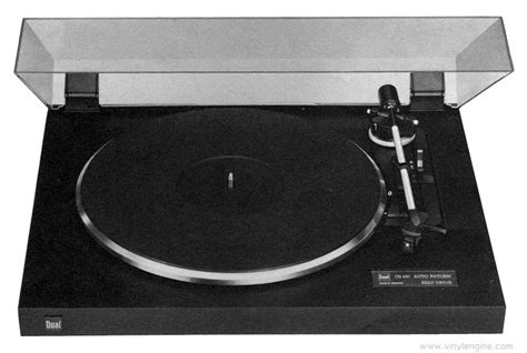 Dual CS 430 Auto Return Belt-Drive Turntable Manual | Vinyl Engine