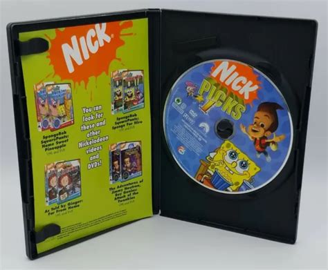 NICK PICKS 1 (DVD, 2005, Full Screen) Nickelodeon Cartoons for Children ...