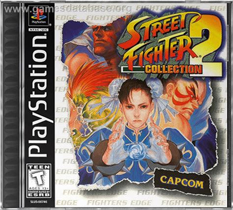 Street Fighter Collection 2 - Sony Playstation - Artwork - Box