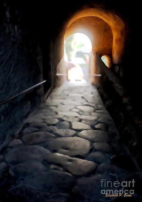 Light at the End of the Tunnel Painting by Elizabeth Coats - Fine Art ...