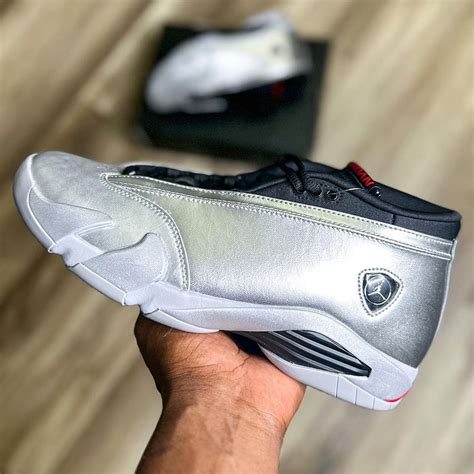 Air Jordan 14 Low Metallic Silver DH4121-060 | SneakerNews.com