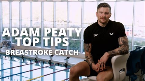 Adam Peaty's Top Tips: Breastroke Catch | ProSwimwear - YouTube