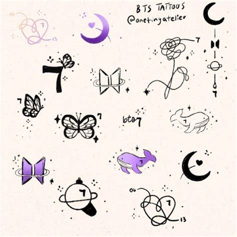 Pin by Neel -v on Pins by you | Bts tattoos, Bts drawings, Mini drawings