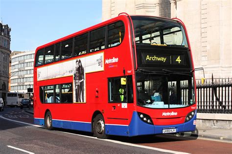 London Bus Routes | Route 4: Archway - Blackfriars | Route 4, Metroline, TE667, LK55KJY, St Paul's