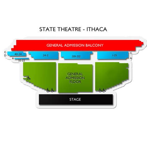 State Theater Ithaca Seating Chart: A Visual Reference of Charts ...