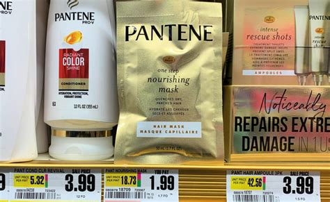 Pantene One Step Nourishing Mask Hair Masks Just $0.33 at ShopRite ...