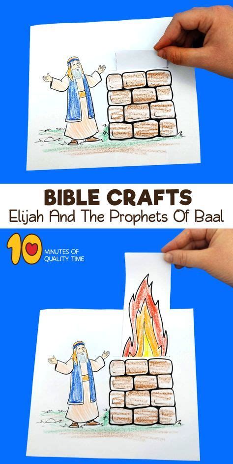 Elijah and the prophets of baal craft – Artofit