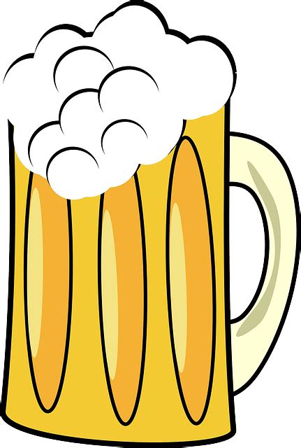 Beer Mug Beverage Foam · Free vector graphic on Pixabay