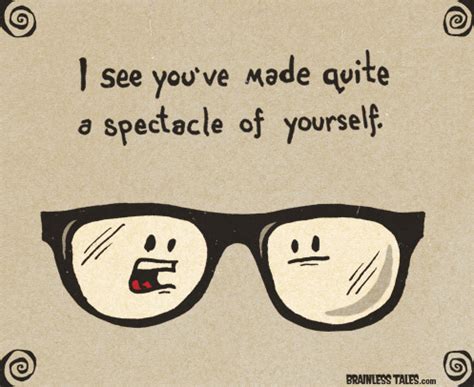 Wearing Glasses Funny Quotes. QuotesGram