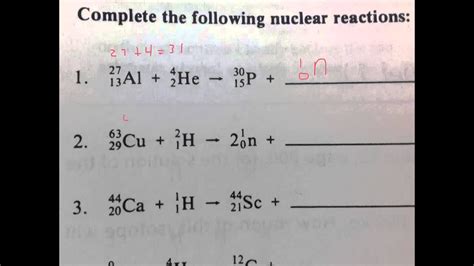 Nuclear Chemistry Equations - Tessshebaylo