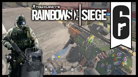 Rainbow Six Siege: Rushing in with an AK-12 - YouTube