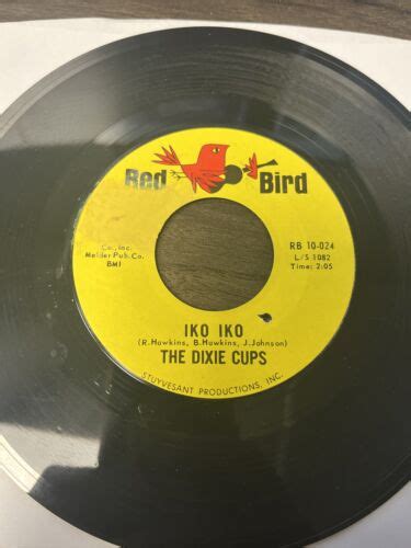 The Dixie Cups “Iko Iko” 45 on RED BIRD Label…60’s Pop-Rock/ Soul in VG++ | eBay