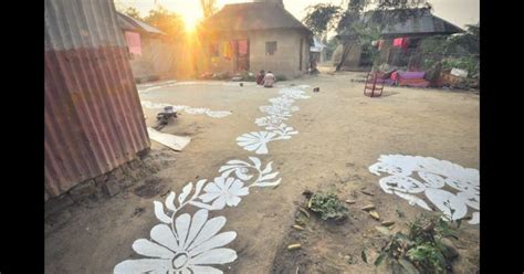 Rice Flour With Dollops of History: Beautiful Pics Of Bengal's Art Alpona