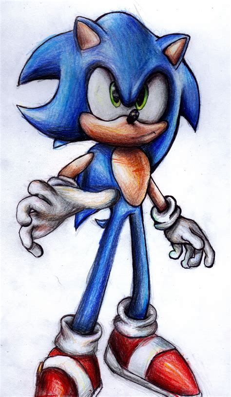 BAD Sonic Pencil Drawing | Disney pencil drawings, Hedgehog drawing, Superhero coloring pages