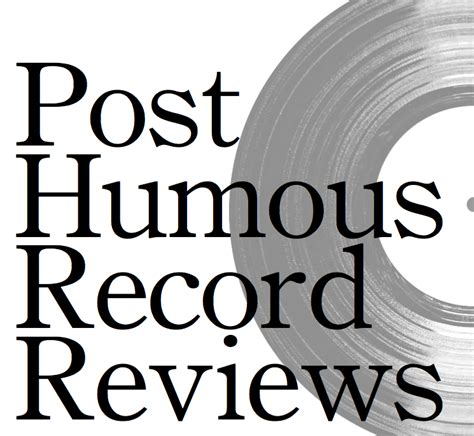 PostConsumer Reports: PostHumous Book Review Week