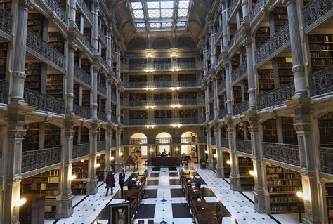 The George Peabody Library, a literary and architectural treasure