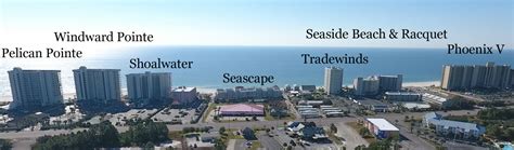 Aerial Condo Map of Orange Beach | Real Estate - Your Lower AL Agent