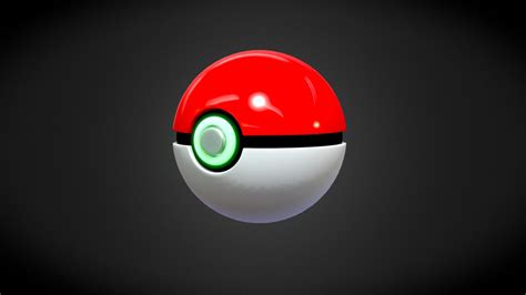 Pokebola - Download Free 3D model by Zenii (@Zeniihehe) [cc7af22 ...