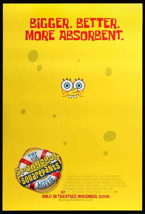 The SpongeBob SquarePants Movie (2004) Original One-Sheet Movie Poster - Original Film Art ...