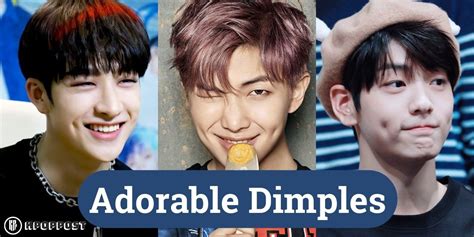 KPOP VOTE: These Are 15 KPOP Male Idols with Adorable Dimples. Which ...