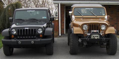 Jeep CJ to Jeep Wrangler JK Comparison | jeepfan.com