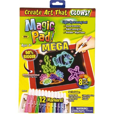 Magic Pad Mega Light-Up Drawing Pad | Warehouse Stationery, NZ