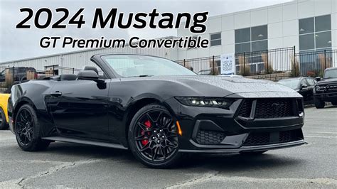 2024 Ford Mustang Premium Convertible w/Performance Package Review ...