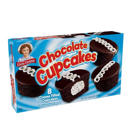 Little Debbie Chocolate Cupcakes, 8 ct, 14.83 oz – Walmart Inventory ...