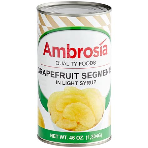 Ambrosia Canned Grapefruit Segments - 12 / Case