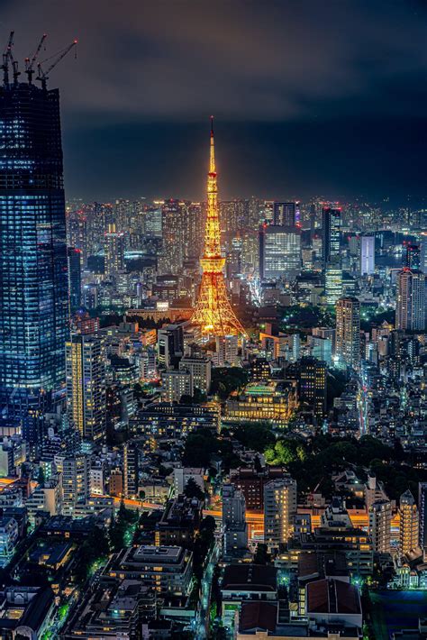 Tokyo night view | Tokyo night, Tokyo japan travel, Tokyo city