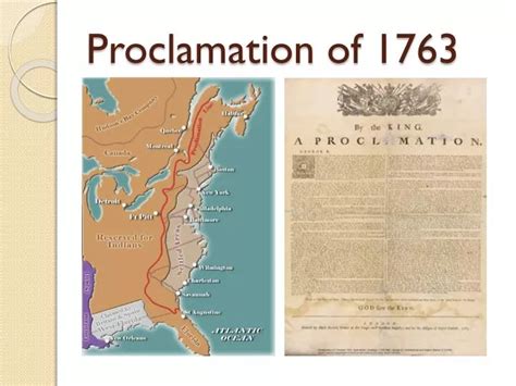 PPT - Proclamation of 1763 PowerPoint Presentation, free download - ID ...