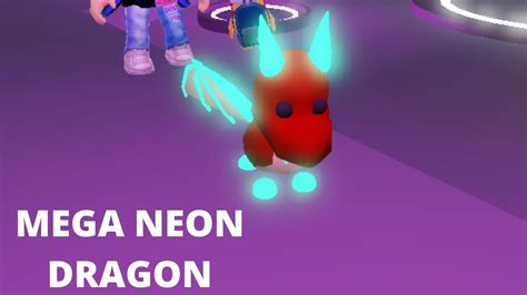 Roblox Adopt Me Neon Golden Dragon