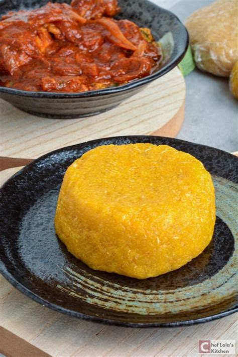 Eba - Nigerian Food - Chef Lola's Kitchen