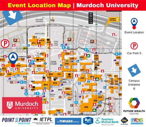 Murdoch University Campus Map - Carina Vivienne