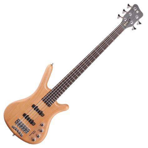 DISC Warwick RockBass Corvette Basic 5-String, Natural Satin at Gear4music