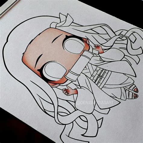 Nezuko Chibi | Dibujos garabateados, Dibujos, Dibujos tiernos y faciles