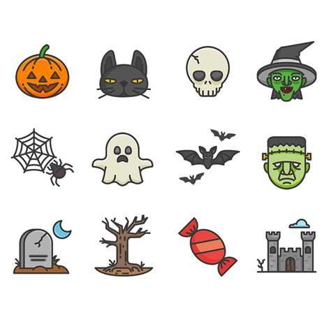 Halloween Vector Icon Pack | Download Free Website Icons | Halloween vector, Vector icons, Icon pack