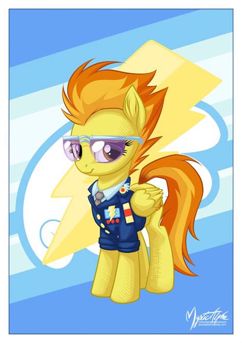 Spitfire in Uniform by mysticalpha on deviantART | My little pony ...