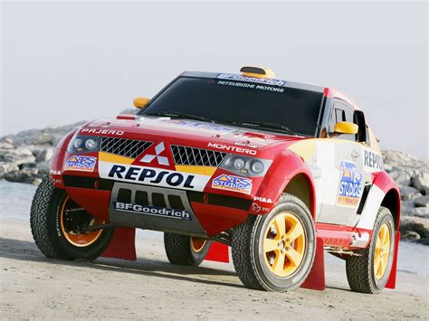 Mitsubishi Pajero Rally Raid car