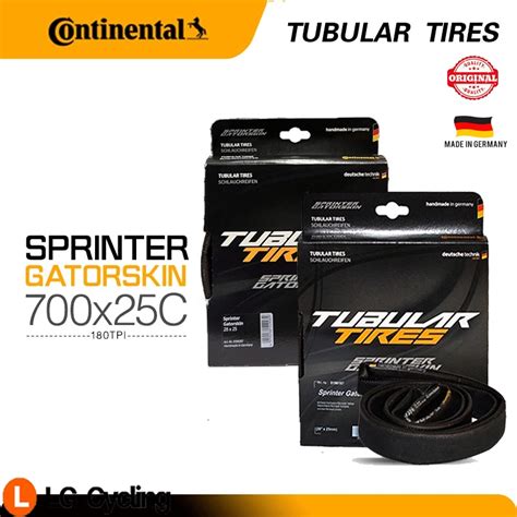 Continental Sprinter Gatorskin Tubular Tire Road Bike Bicycle Tire 700X25c Road bike Cycling ...